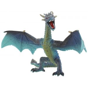 Bullyland Figurine  Turquoise flying Dragon. 