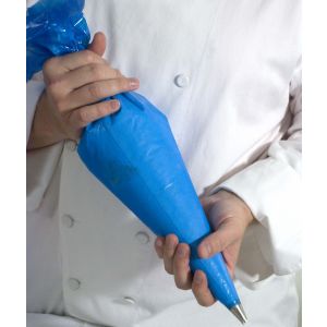21''  Disposable HIGH  Grip Piping Bag Blue